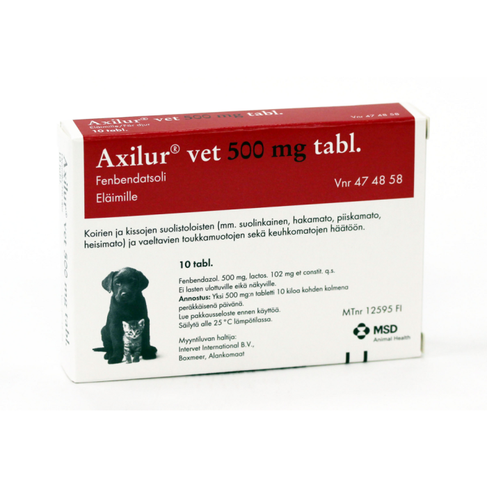 Axilur 500 mg 10 fol vet tabl-13