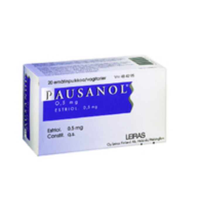 PAUSANOL 0,5 mg 20 fol emätinpuikko-13