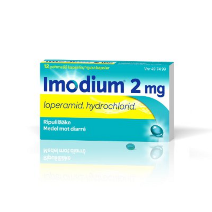 IMODIUM 2 mg 12 fol kapseli, pehmeä-13