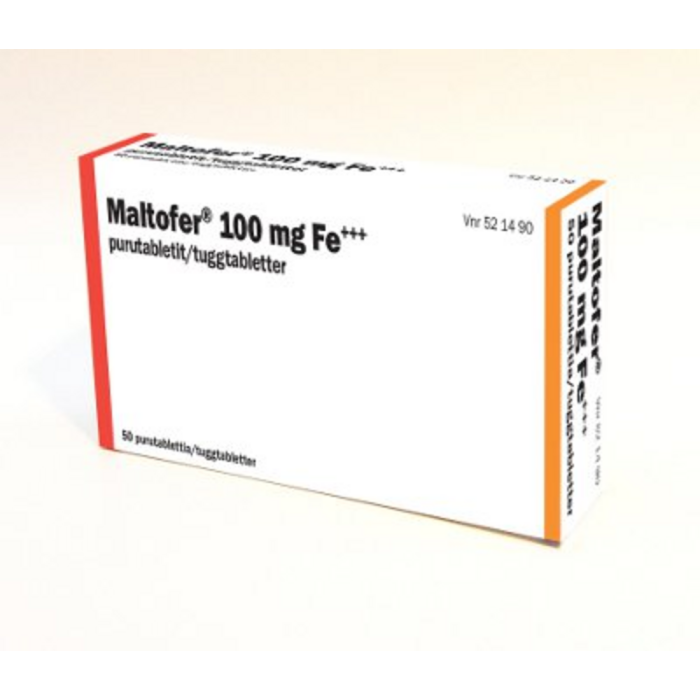 MALTOFER 100 mg 50 fol purutabletti-13