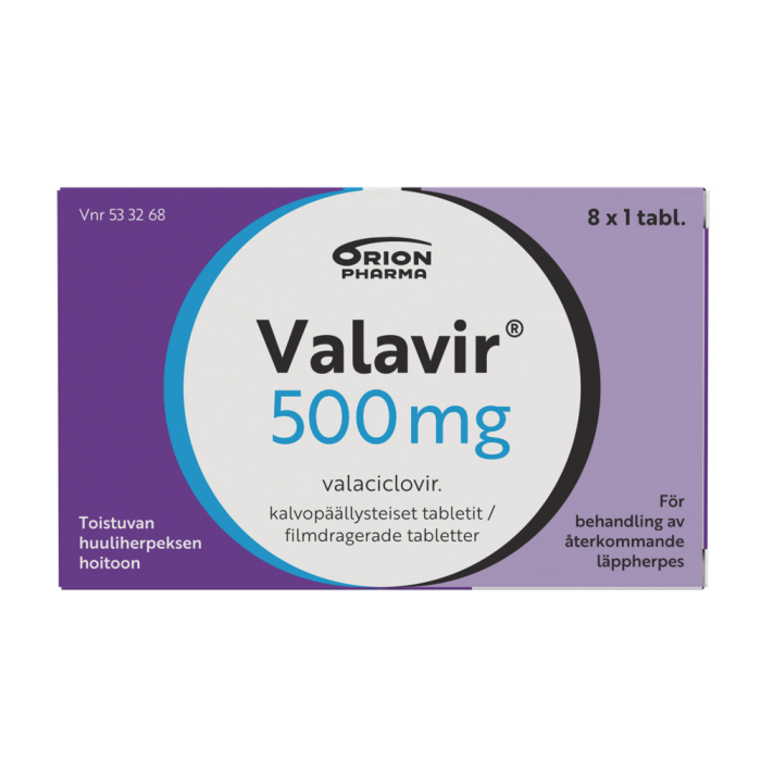 VALAVIR 500 mg 8 fol tabletti, kalvopäällysteinen-13