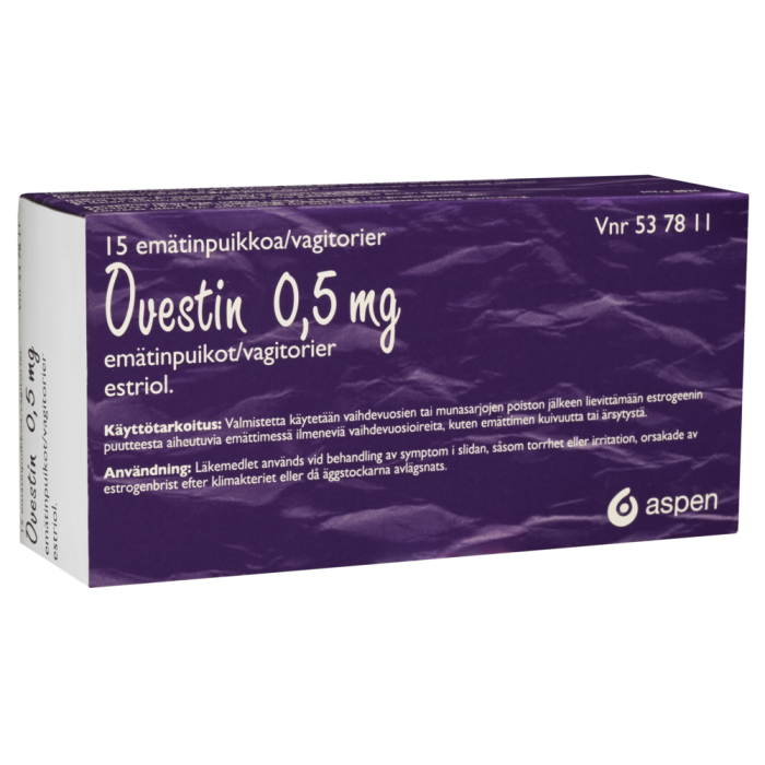 OVESTIN 0,5 mg 15 fol emätinpuikko-13
