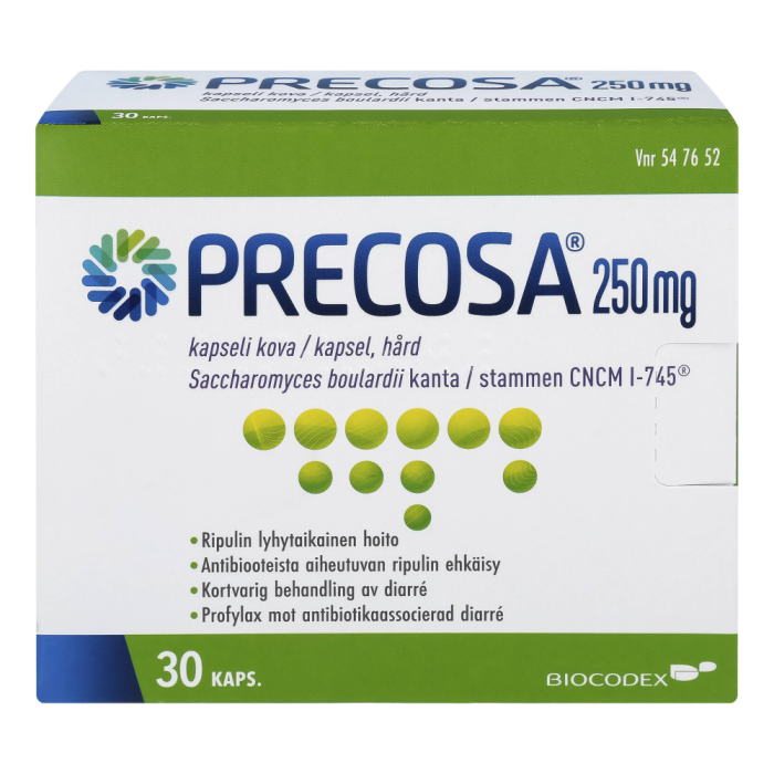 PRECOSA 250 mg 30 fol kapseli, kova-13