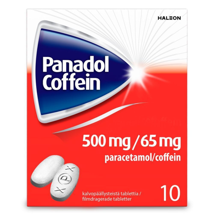 PANADOL COFFEIN 500/65 mg 10 fol tabletti, kalvopäällysteinen-13