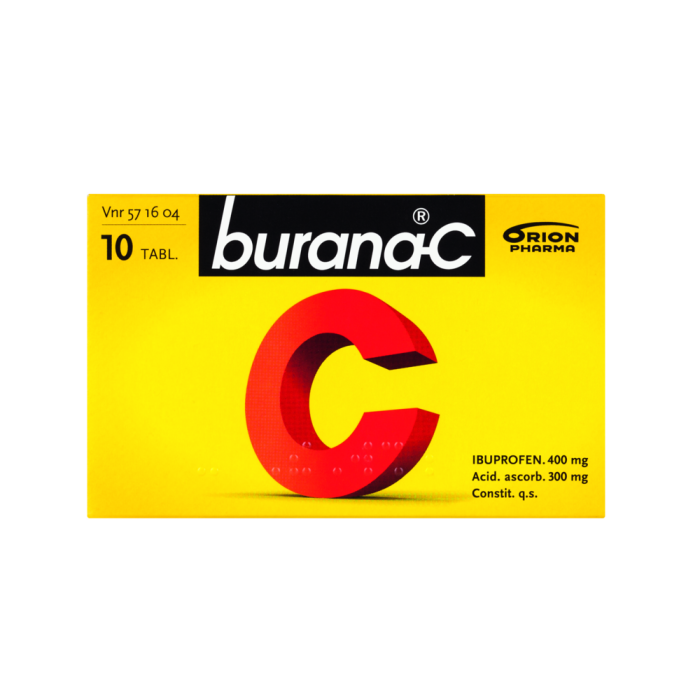 BURANA-C 400/300 mg 10 fol tabletti, kalvopäällysteinen-13