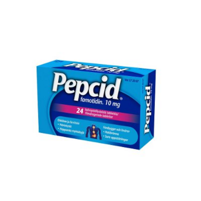 PEPCID 10 mg 24 fol tabletti, kalvopäällysteinen-13