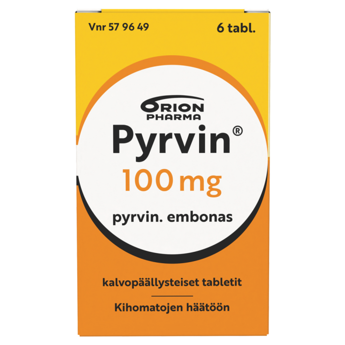 PYRVIN 100 mg 6 kpl tabletti, kalvopäällysteinen-13
