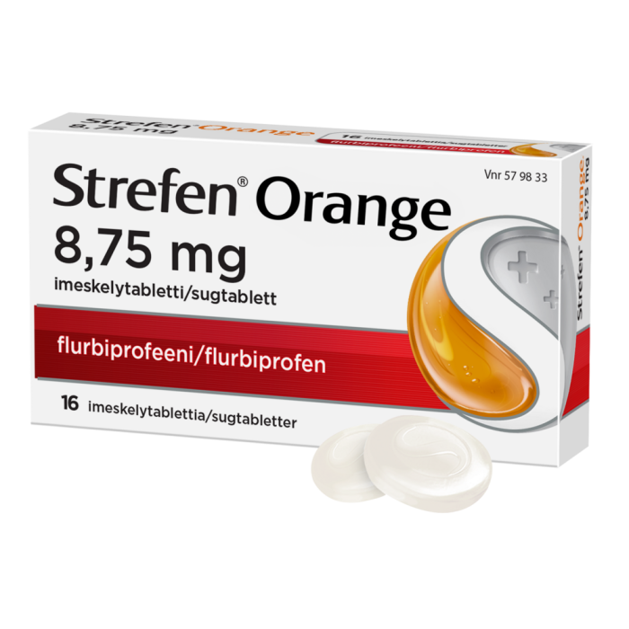 STREFEN ORANGE 8,75 mg 16 fol imeskelytabletti-13