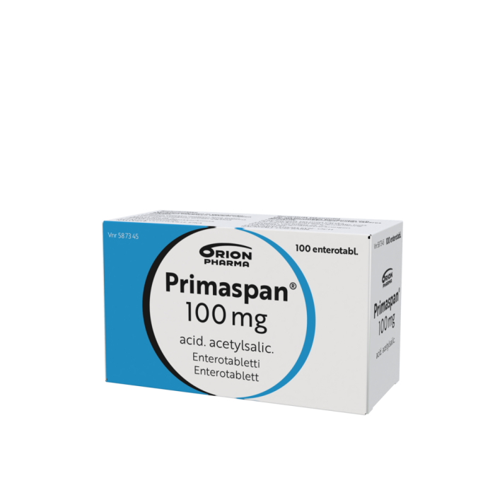 PRIMASPAN 100 mg 100 fol enterotabletti-13