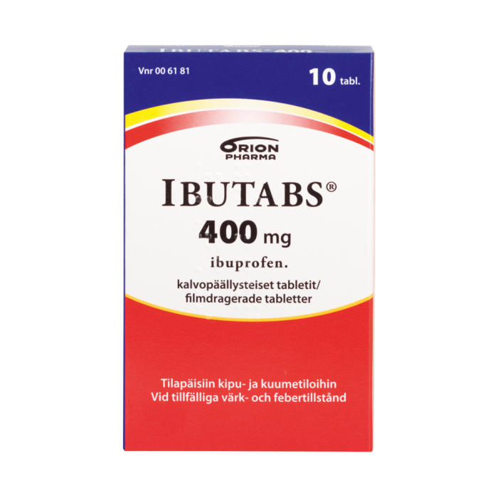 IBUTABS 400 mg 10 fol tabletti, kalvopäällysteinen-13