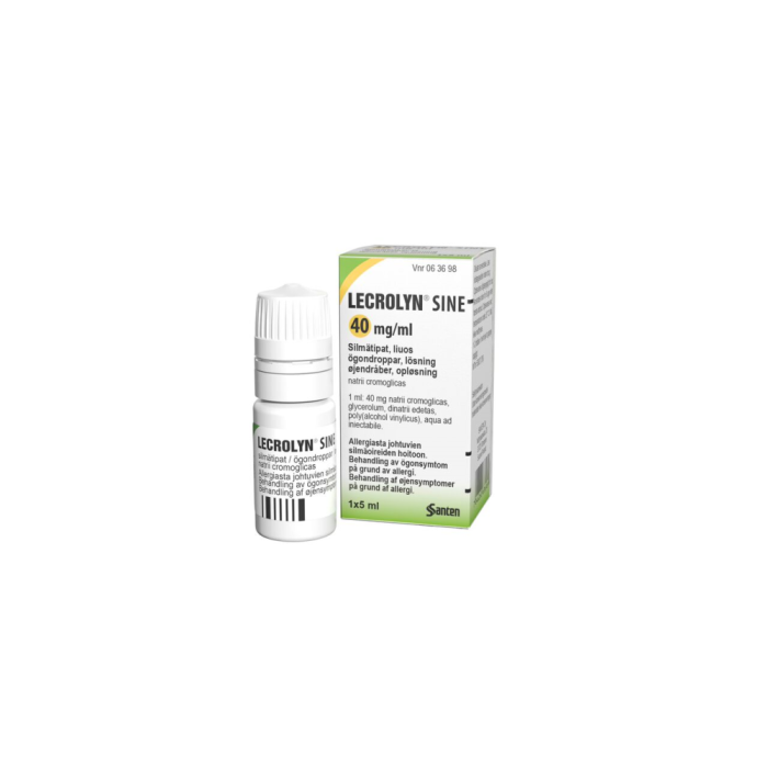 LECROLYN SINE 40 mg/ml 5 ml silmätipat, liuos-13