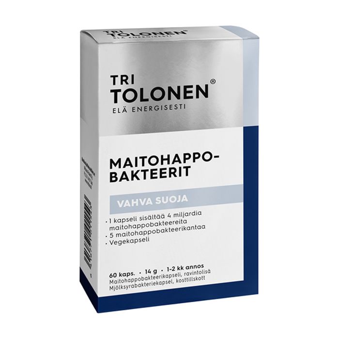 Tolonen maitohappobakteeri 60 kaps-13