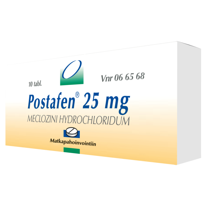 POSTAFEN 25 mg 10 fol tabletti-13