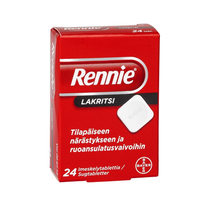 RENNIE LAKRITSI 24 fol imeskelytabletti-13