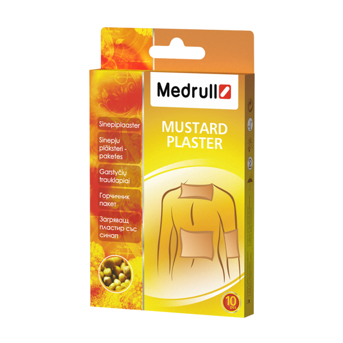 Medrull Mustard Plaster 10 kpl  sinappilaastari-13