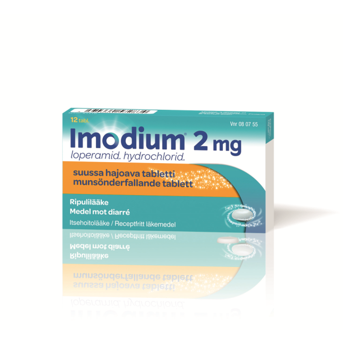 IMODIUM 2 mg 12 fol tabletti, suussa hajoava-13