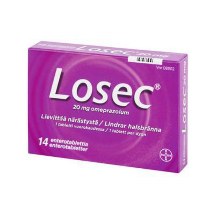 LOSEC 20 mg 14 fol enterotabletti-13