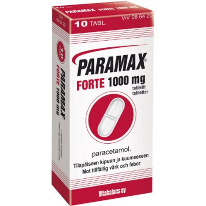 PARAMAX FORTE 1000 mg 10 fol tabletti-13