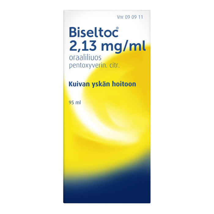 BISELTOC 2,13 mg/ml 95 ml oraaliliuos-13