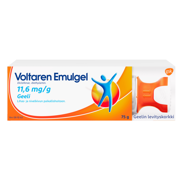 VOLTAREN EMULGEL 11,6 mg/g 75 g geeli levityskorkki-13