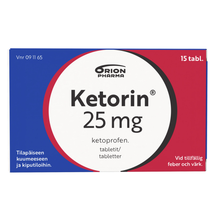 KETORIN 25 mg 15 fol tabletti-13