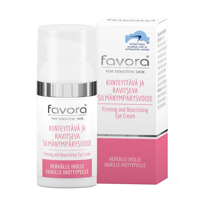 Favora kiinteyttävä ja ravitseva silmänympärysvoide 15 ml-13