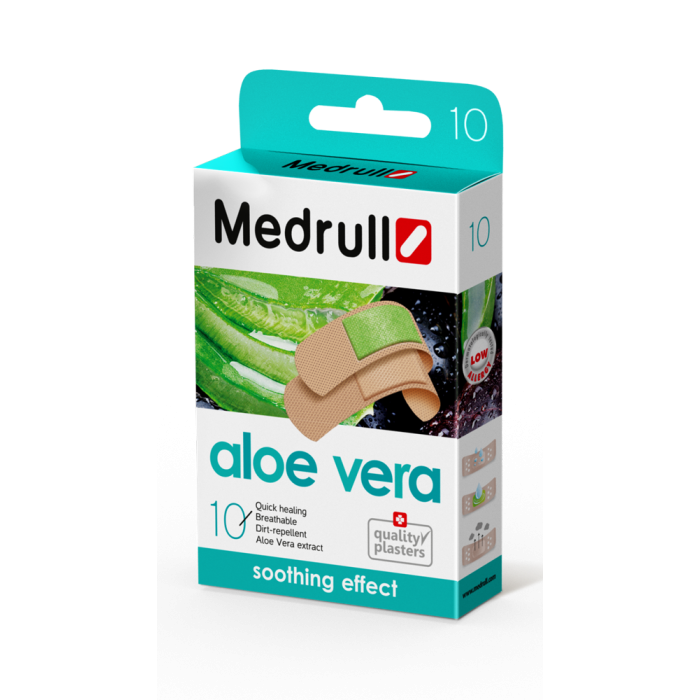 Medrull Aloe Vera antibakteerinenlaastari 10 kpl-13