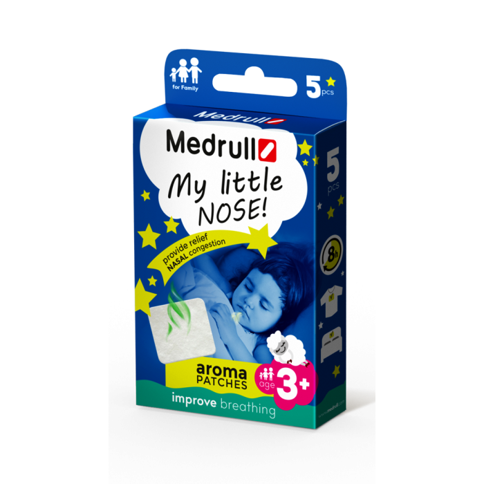 Medrull My Little Nose aromitaitos tukkoisaan oloon 5 kpl-13