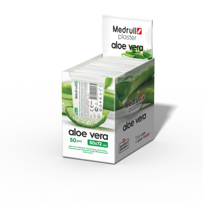 Medrull Aloe Vera laastari 50x72 mm 50 kpl-13