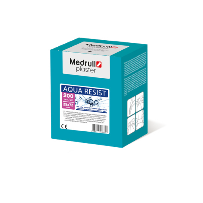 Medrull Aqua Resist 25x72 mm laastari vedenpitävä 200 kpl-11