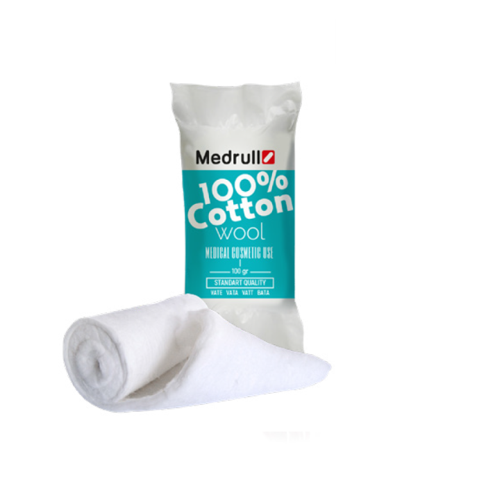 Medrull Cotton Wool vanua rullassa 100 g-13