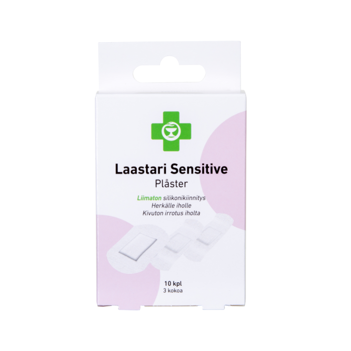 APTEEKKI Laastari Sensitive lajitelma 10 kpl-13