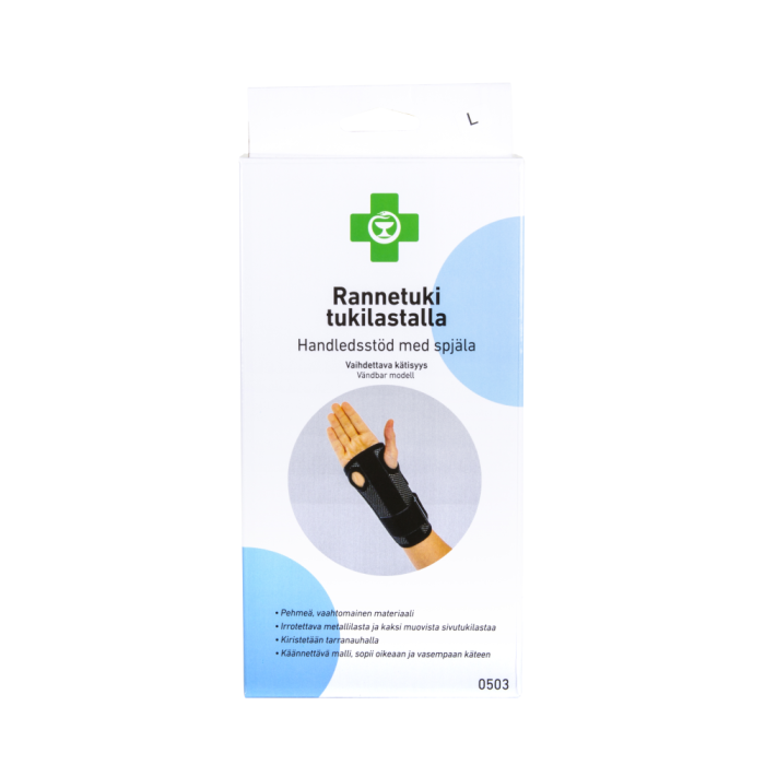 APTEEKKI Rannetuki tukilastalla L Vaihdettava kätisyys 1 kpl-13