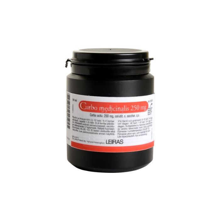 CARBO MEDICINALIS 250 mg 150 kpl tabletti-13