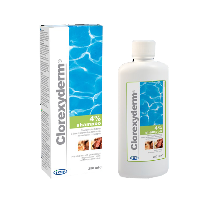 Clorexyderm Shampoo 4 % 250 ml-13