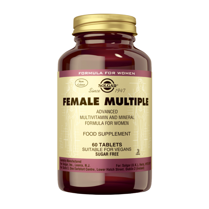 Solgar Female Multiple (naisten monivitamiini) 60 tabl-13