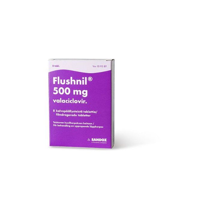 FLUSHNIL 500 mg 8 fol tabletti, kalvopäällysteinen-13