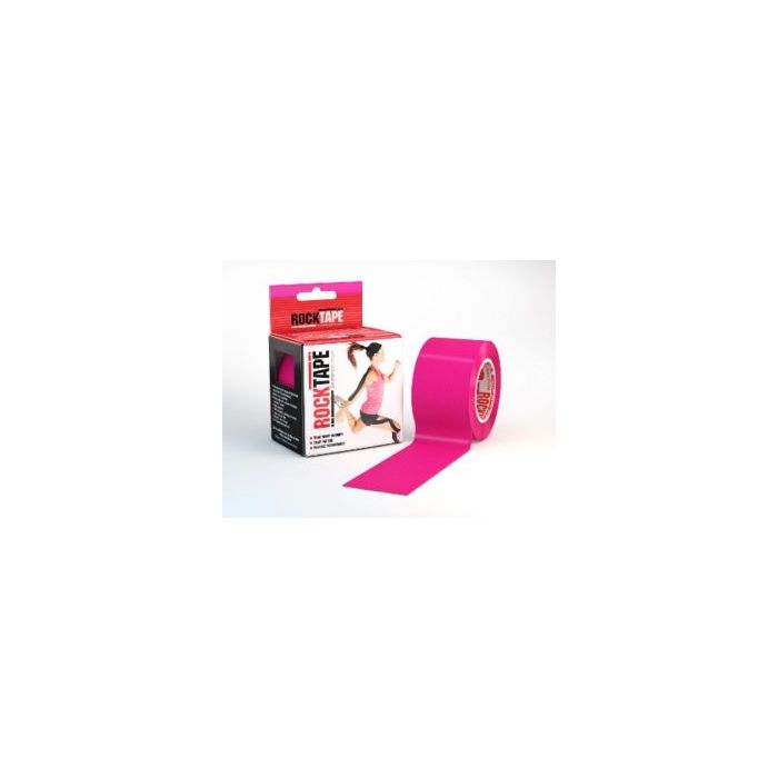 Rocktape Kinesioteippi Pink 5cmx5m 1 rll-13