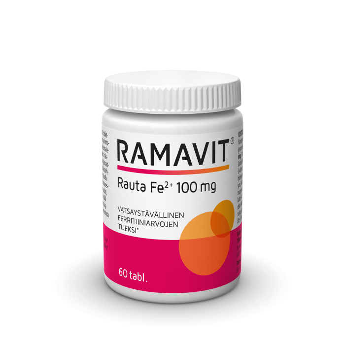 Ramavit Rauta 100 mg 60 kpl-13
