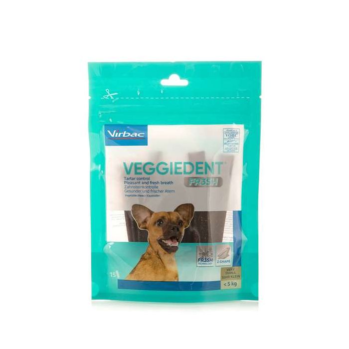 Virbac VeggieDentFr3sh koirille alle 5 kg 15 kpl-13