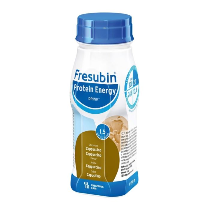 Fresubin Protein Energy Drink 4x200 ml neste, täydennysravintovalmiste cappuccino-13