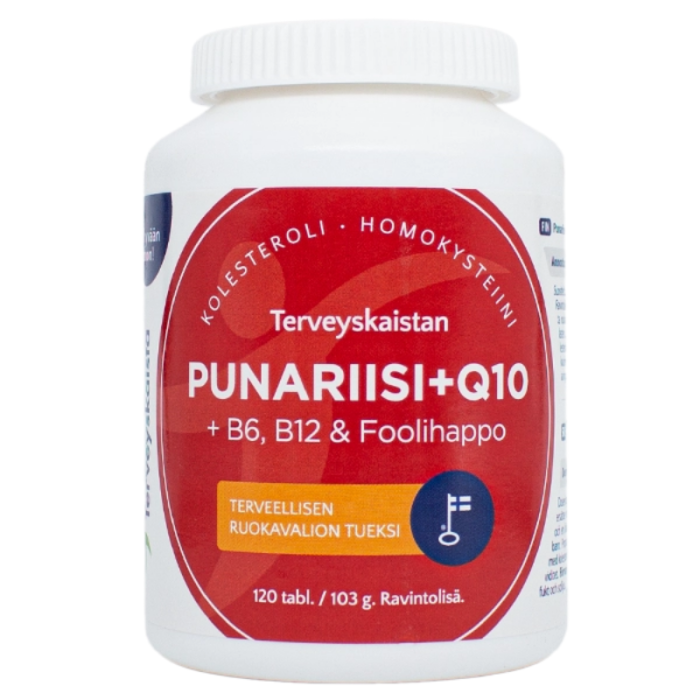 Terveyskaista Punariisi+Q10 120 kaps-13