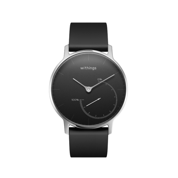 Withings Steel HR urheilukello (36mm), musta-13