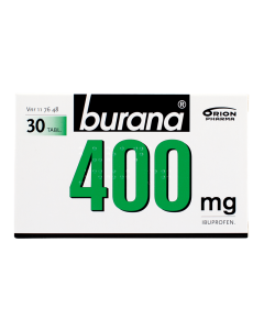 BURANA 400 mg 30 fol tabletti, kalvopäällysteinen