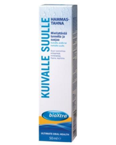 Bioxtra hammastahna 50 ml hell&auml;varainen kuivalle suulle