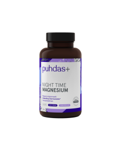 Puhdas+ Night Time Magnesium 120 vegekaps