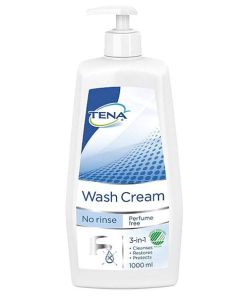 Tena Proskin Wash Cream pesuvoide 1000 ml hajusteeton, pumppupullo