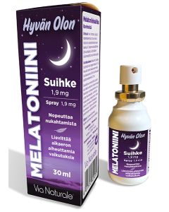 Hyvän olon melatoniinisuihke 1,9mg 30ml