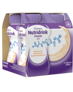 Nutridrink 2.0 kcal aprikoosi 4X200 ml