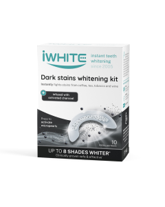 IWHITE DARK STAINS valkaisumuotit 10X0,8 G
